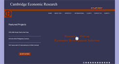 Desktop Screenshot of cambridgeecon.com